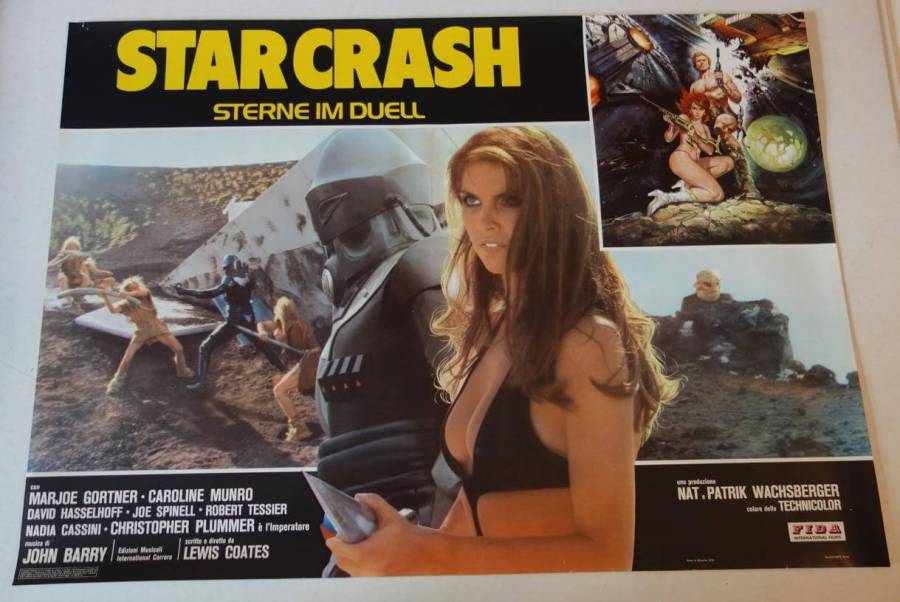 Star Crash original release german fotobusta set